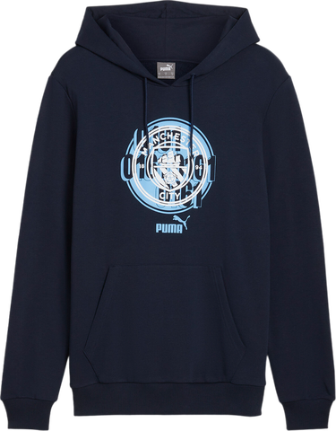 Dukserice Puma Manchester City ftblCulture Hoodie Tamnoplava | 777776-42, 0
