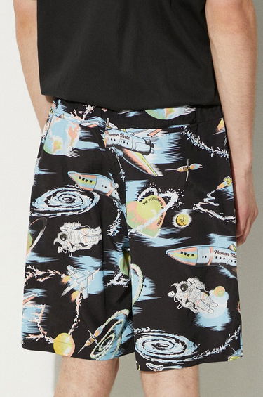 Kratke hlače Human Made Graphic Print Shorts Crna | HM27PT022, 2