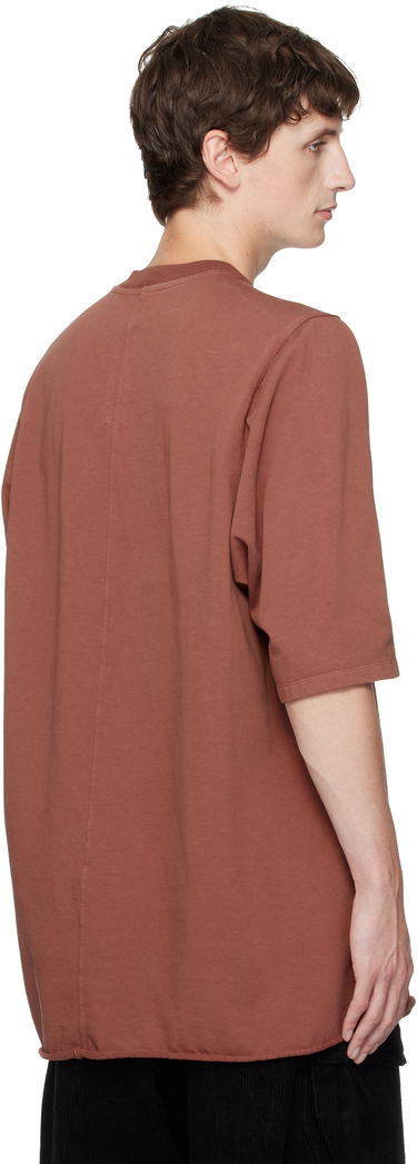 Majica kratkih rukava Rick Owens Concordians Jumbo SS T-shirt Smeđa | RR02E1274 RIG, 2