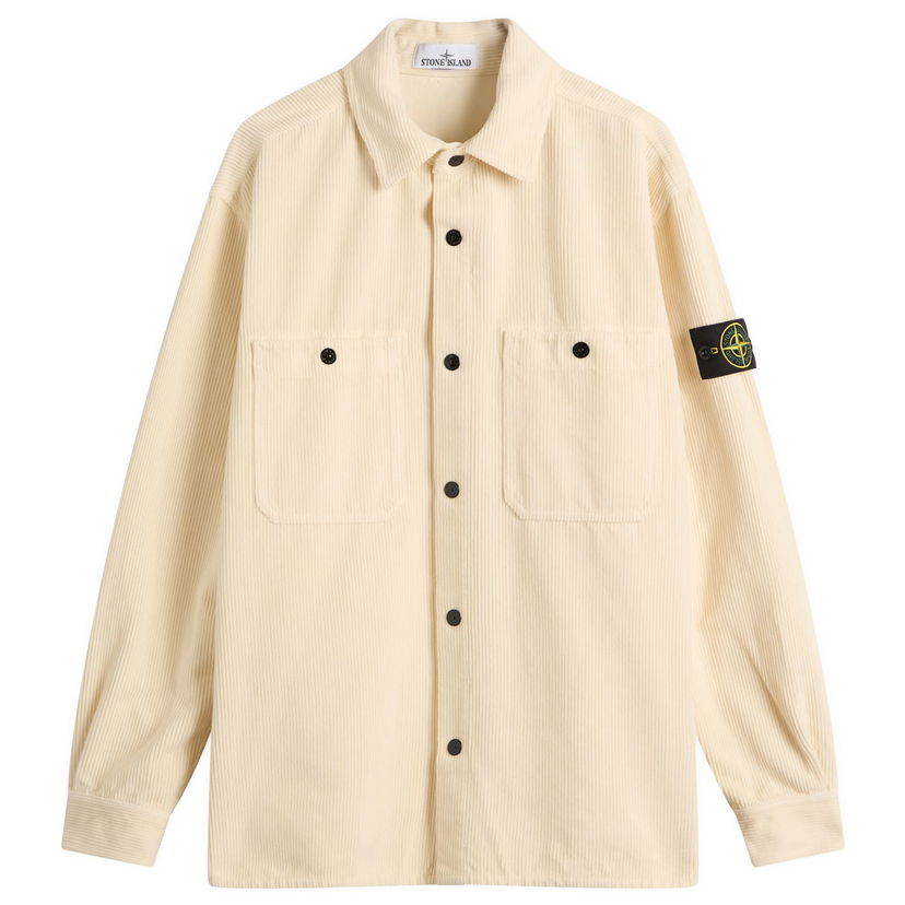 Jakna Stone Island Corduroy Overshirt Bež | K2S151200012-V0093