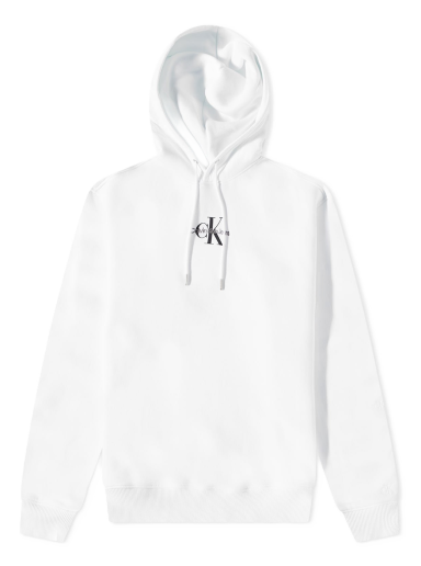 Dukserice CALVIN KLEIN Monologo Hoody Bijela | J30J323749YAF