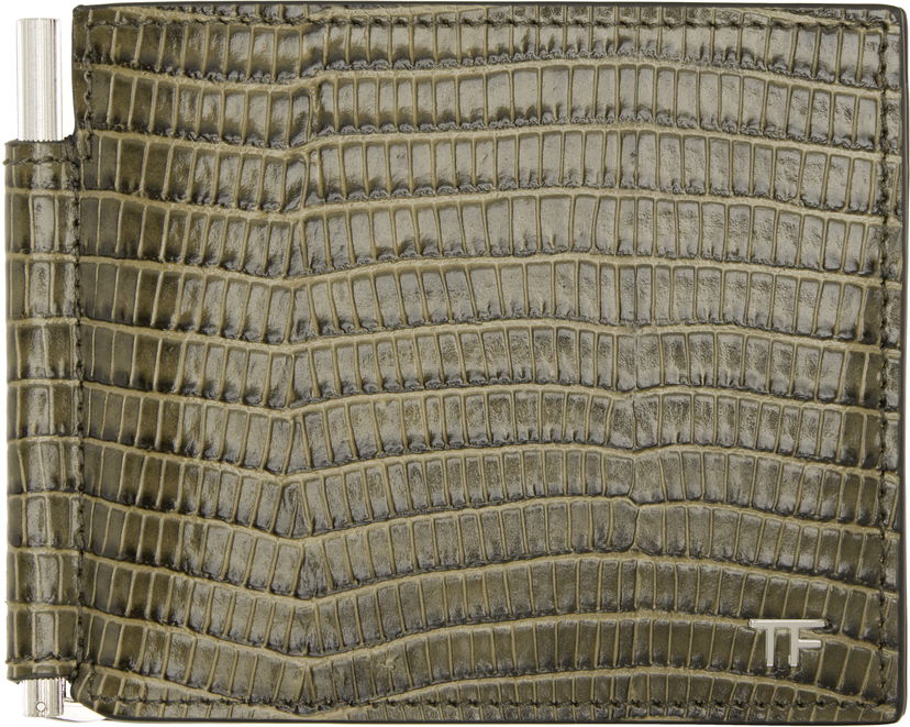 Novčanik Tom Ford TOM FORD T Line Money Clip Wallet Zelena | YM231-LCL483S