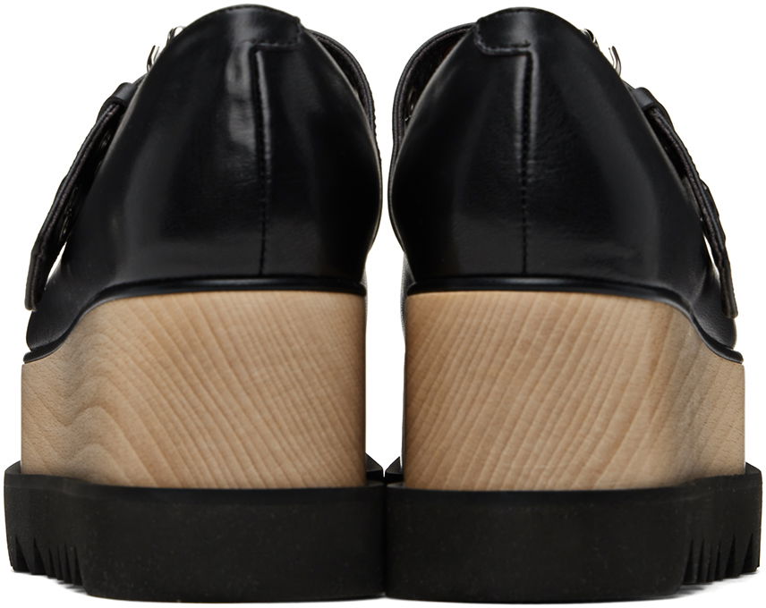 Tenisice i cipele Stella McCartney Elyse Star-Studded Platform Loafers Crna | 810423AP0250, 1