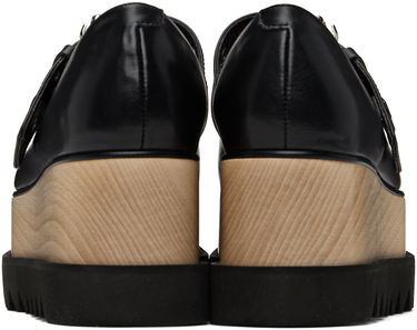 Tenisice i cipele Stella McCartney Elyse Star-Studded Platform Loafers Crna | 810423AP0250, 1