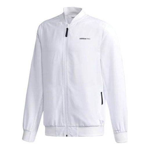 Bomber jakna adidas Originals Neo Casual Aviator Jacket Bijela | DN7379