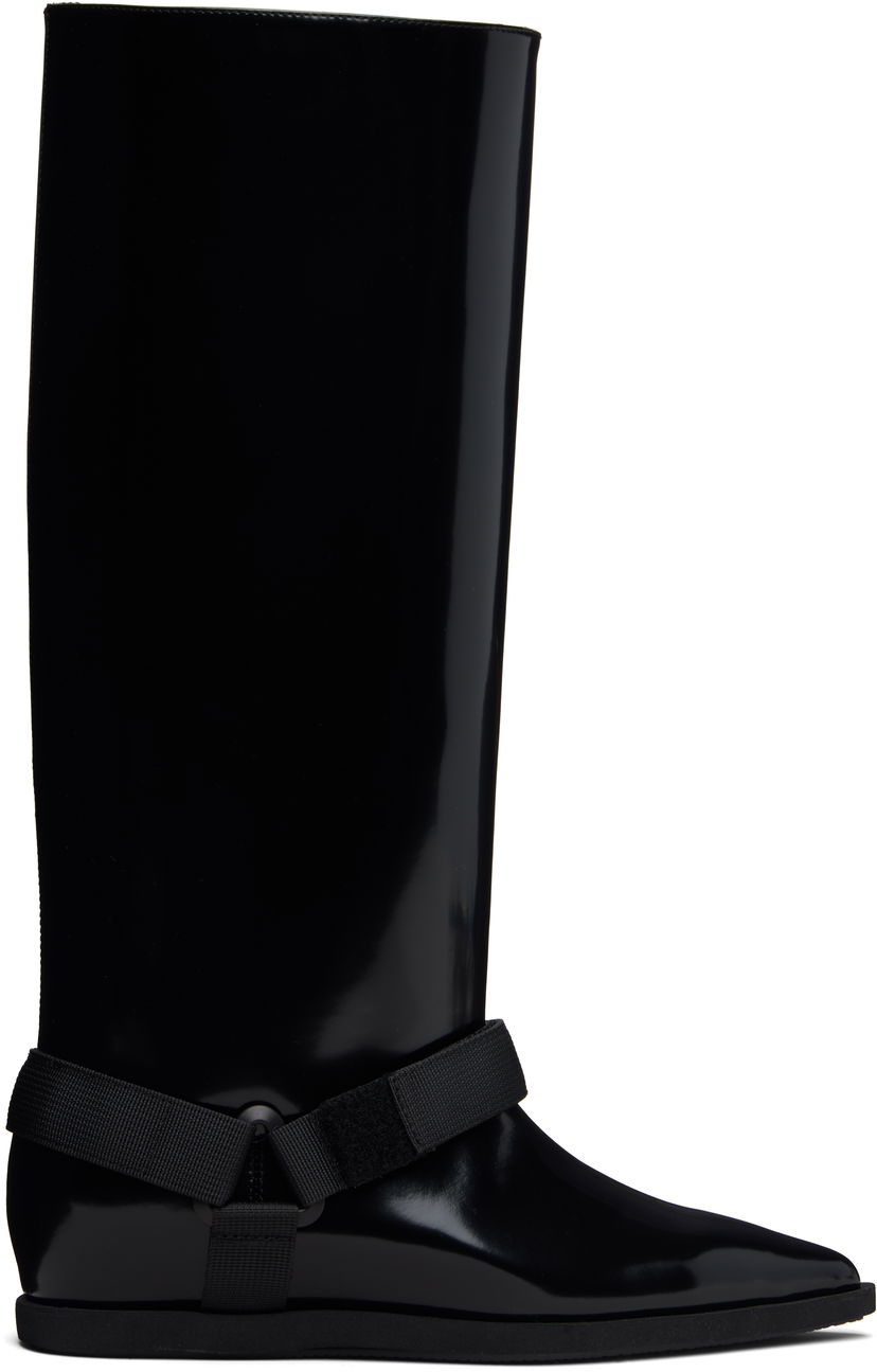 Tenisice i cipele sacai sacai Belted Tall Boots Crna | 25-08249