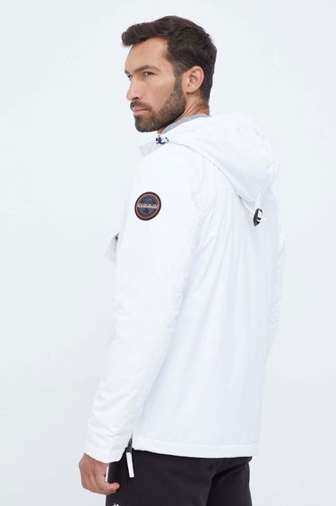 Vjetrovka Napapijri Overhead Anorak Jacket Bijela | NP0A4GMD0021, 2