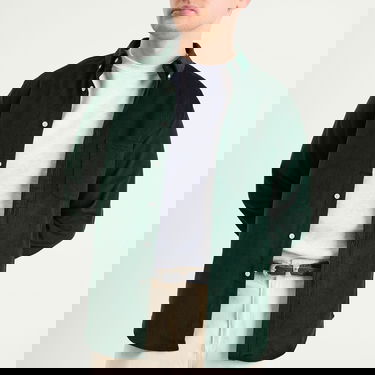 Košulja Portuguese Flannel Lobo Button Down Corduroy Shirt Zelena | AW25051-GRN, 5