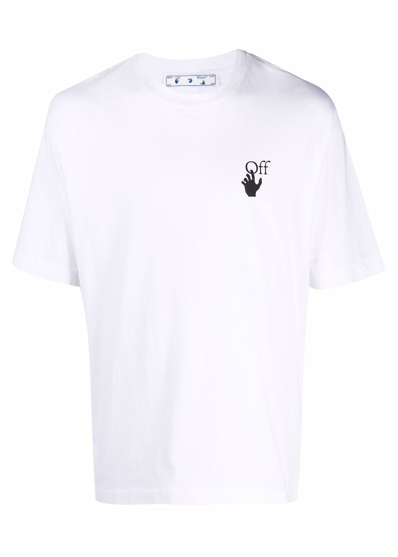 Majica kratkih rukava Off-White Bubble Arrows T-Shirt White Bijela | OMAA119F21JER0130110