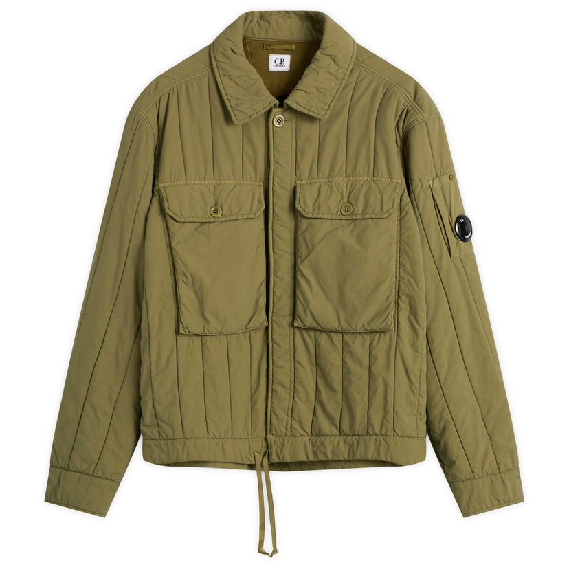 Jakna C.P. Company Garment Dyed Quilted Jacket Zelena | 19CMOW080A-110437G-652