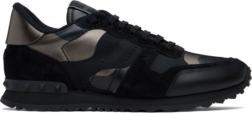 Tenisice i cipele Valentino Valentino Garavani Rockrunner Camouflage Crna | 6Y2S0723NTA