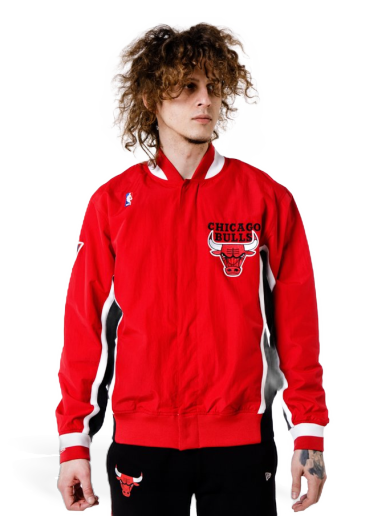 Jakna Mitchell & Ness Authentic Warm Up Jacket 96 Chicago Bulls Crvena | AWJKGS18509-CBURED196
