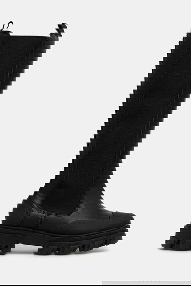 Tenisice i cipele GANNI GANNI Cleated High Chelsea Boots Crna | S3240, 1
