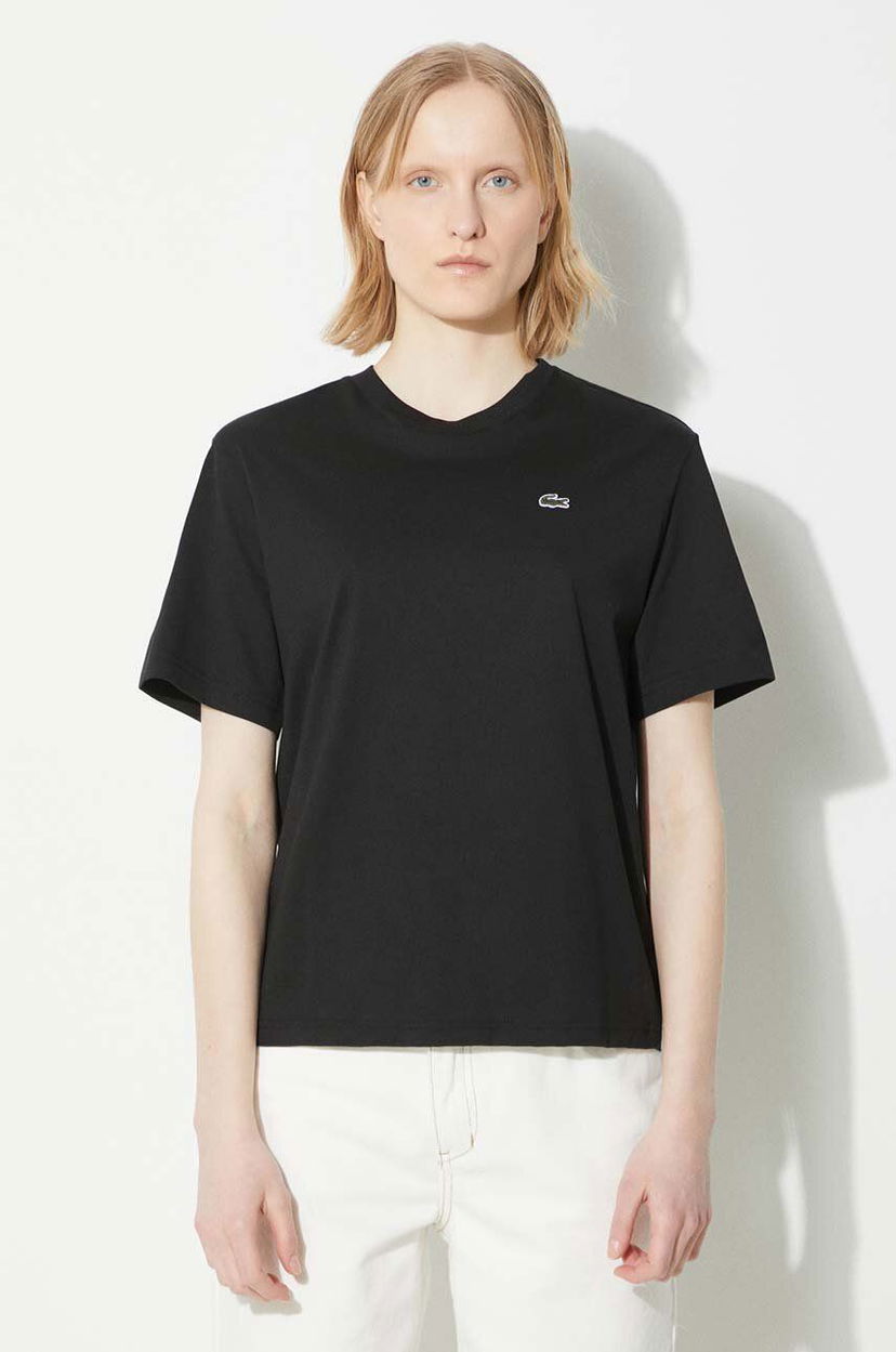 Majica kratkih rukava Lacoste T-Shirt Crna | TF7215