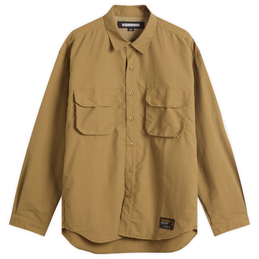Košulja Neighborhood Ventilation Field Shirt Bež | 252TSNH-SHM06-BEI