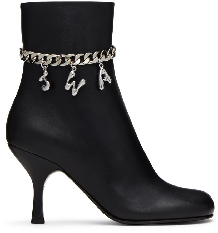 Odjeća JW Anderson JW Anderson Charm Ankle Boots Crna | ANW41030A