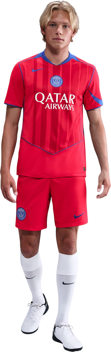 Kratke hlače Nike Paris Saint-Germain Stadium Third Dri-FIT Shorts 2025/26 Crvena | hm3225-679, 2