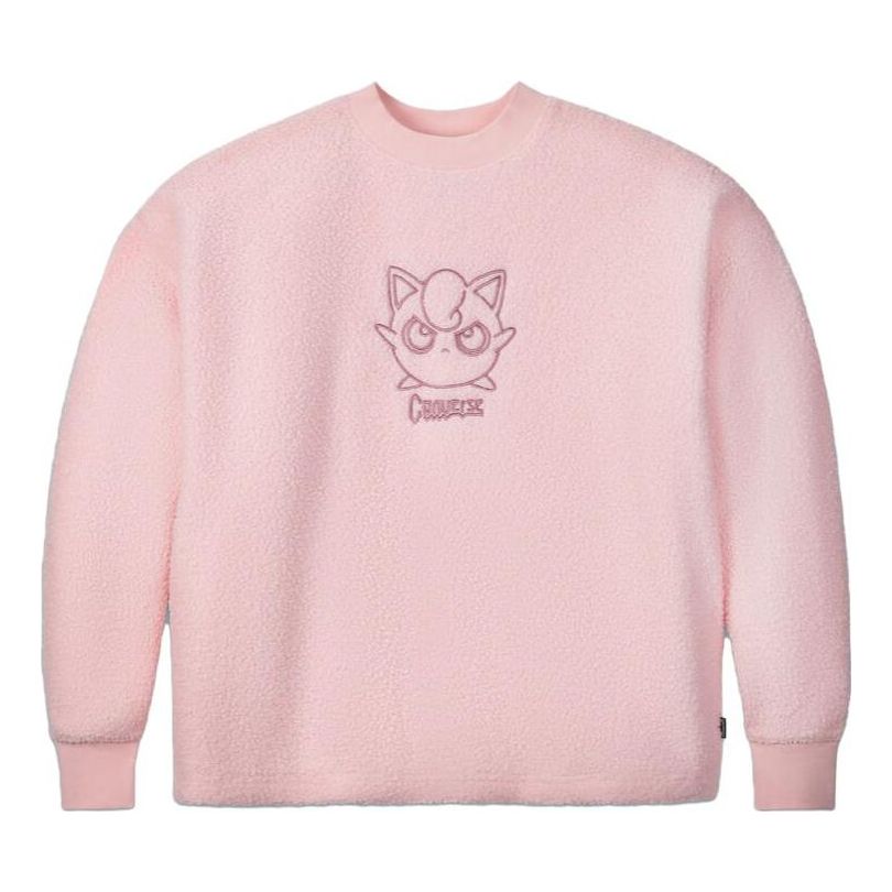 Džemper Converse Jigglypuff Sherpa Crewneck Sweatshirt Ružičasta | 10023902-A01, 0