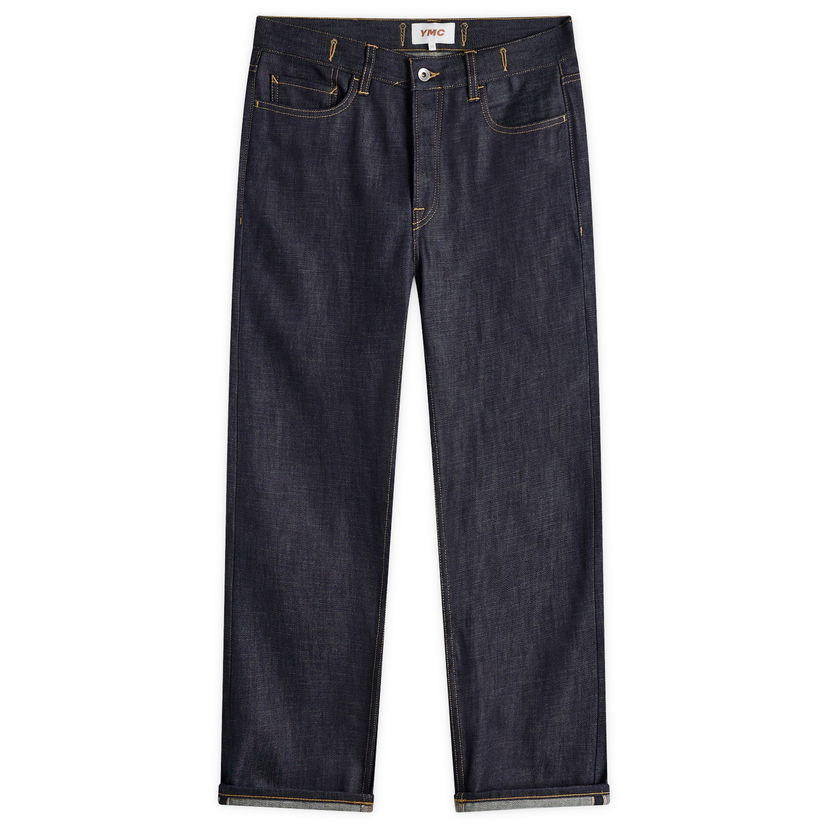 Jeans YMC Tearaway Jeans Plava | P4AZA-40