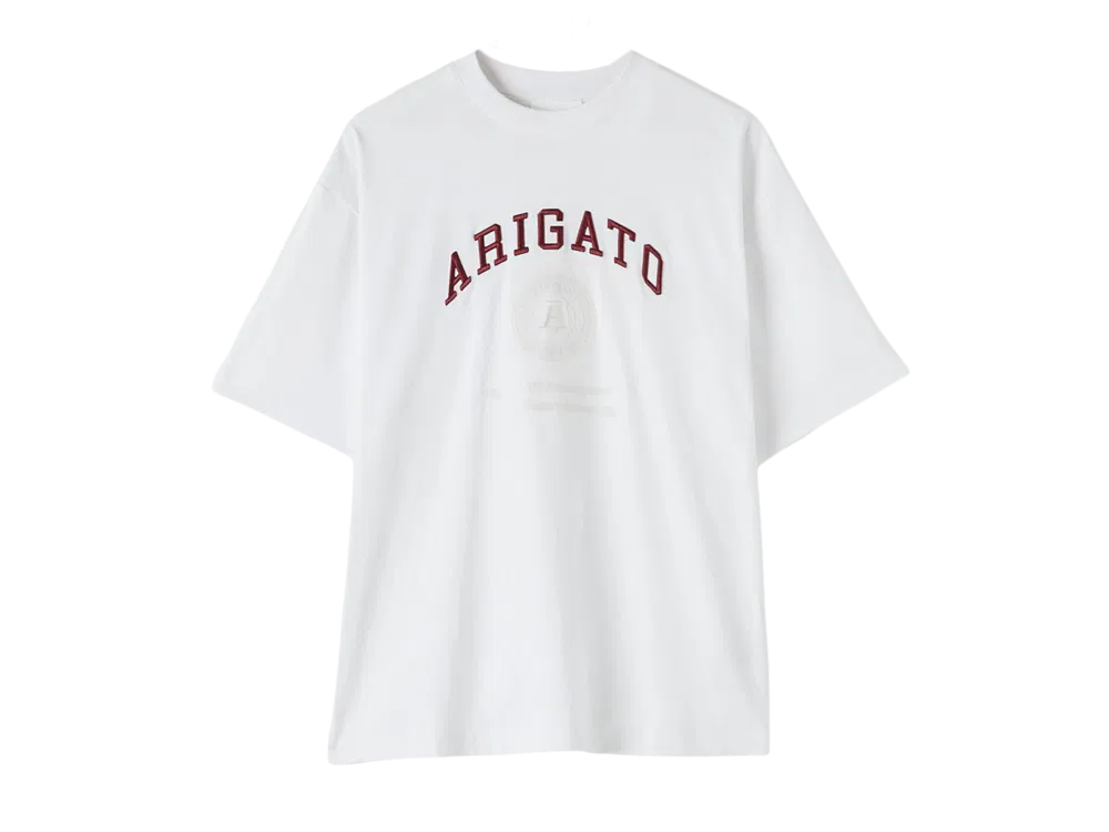 Majica kratkih rukava AXEL ARIGATO Arigato University T-Shirt Bijela | A1149002, 0