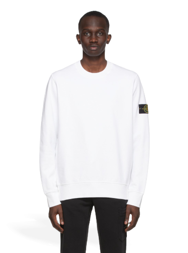 Dukserice Stone Island Classic Sweatshirt Bijela | 761563051