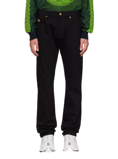 Jeans Versace Zip-Fly Crna | 1010816_1A07702