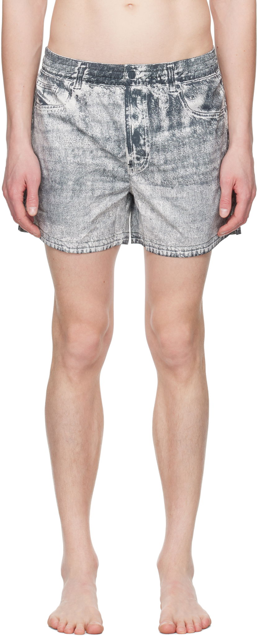 Kratke hlače Diesel Diesel Ken-37 Swim Shorts Siva | A17577-0HJBR-E6863