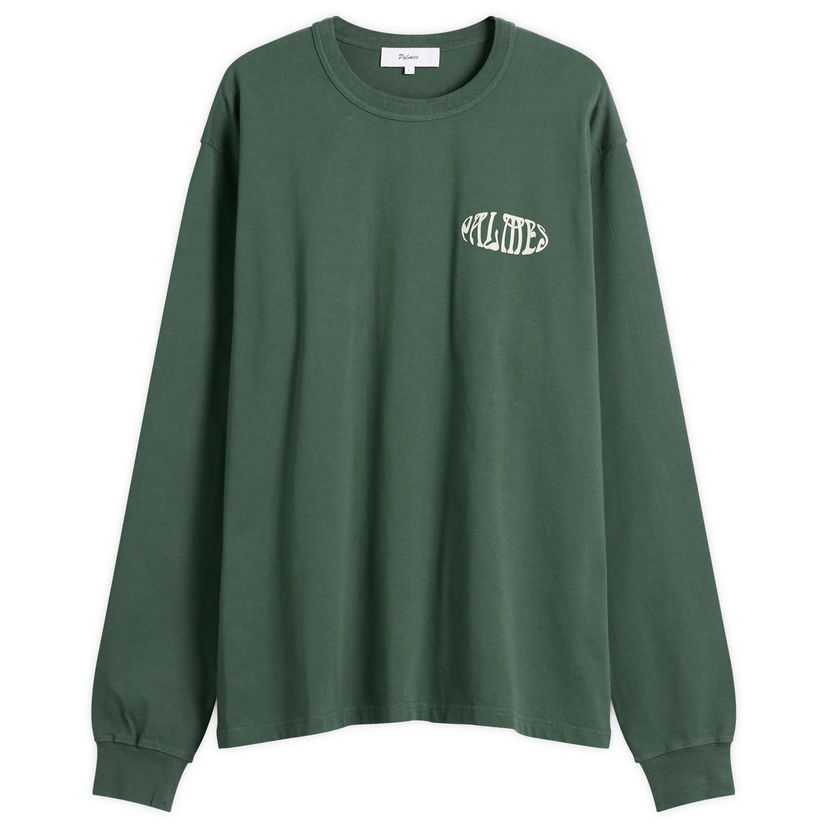 Majica kratkih rukava Palmes Angels Long Sleeve T-Shirt Zelena | P15-0034-777