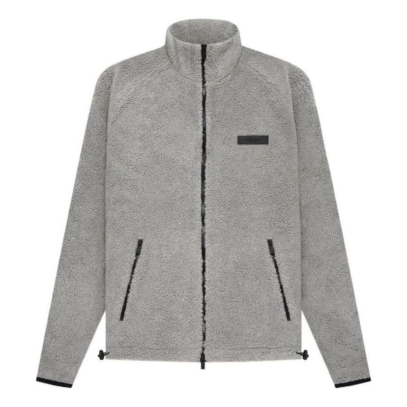 Džemper Fear of God Polar Fleece Full Zip Jacket Siva | FOG-SS22-039