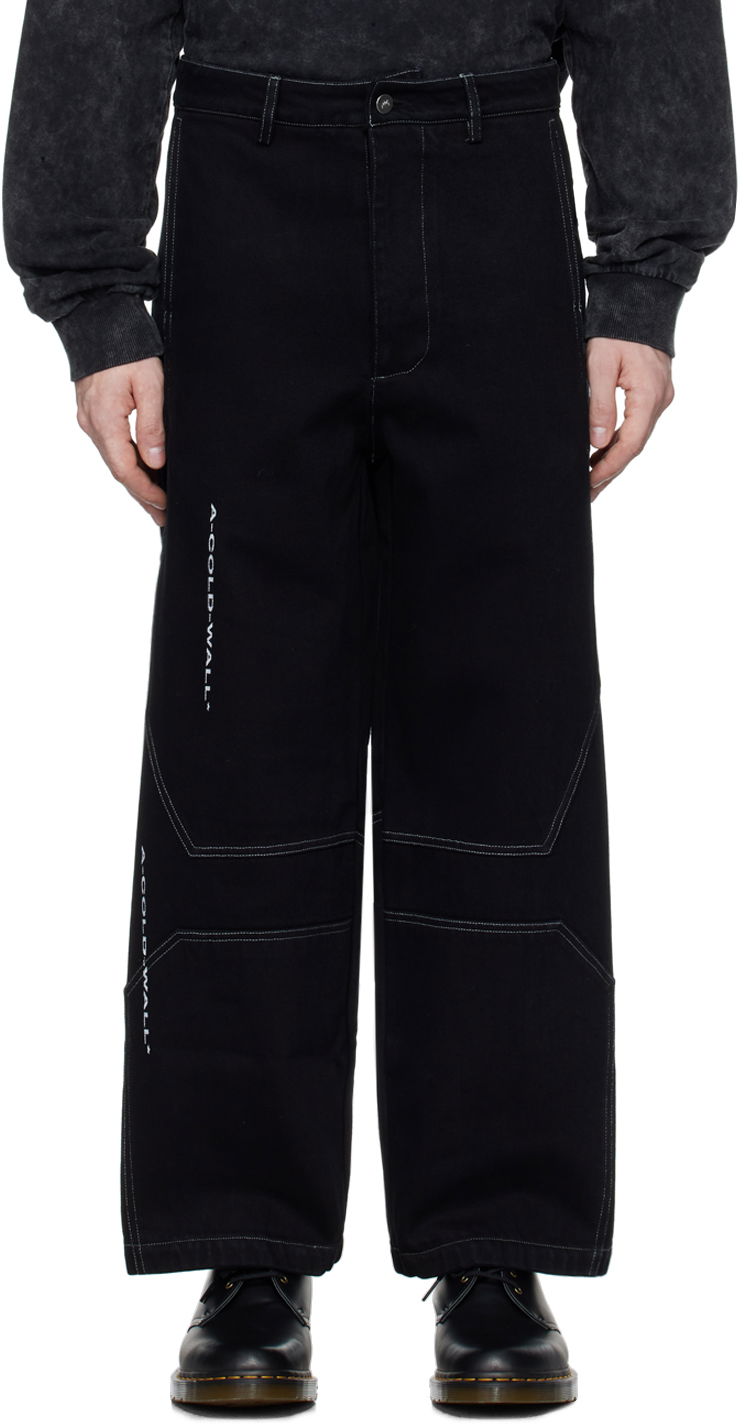 Cargo hlače A-COLD-WALL* A-COLD-WALL* Format Jeans Crna | ACWMJS042