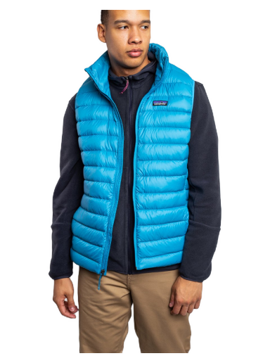 Prsluk Patagonia Down Sweater Vest Plava | 84623