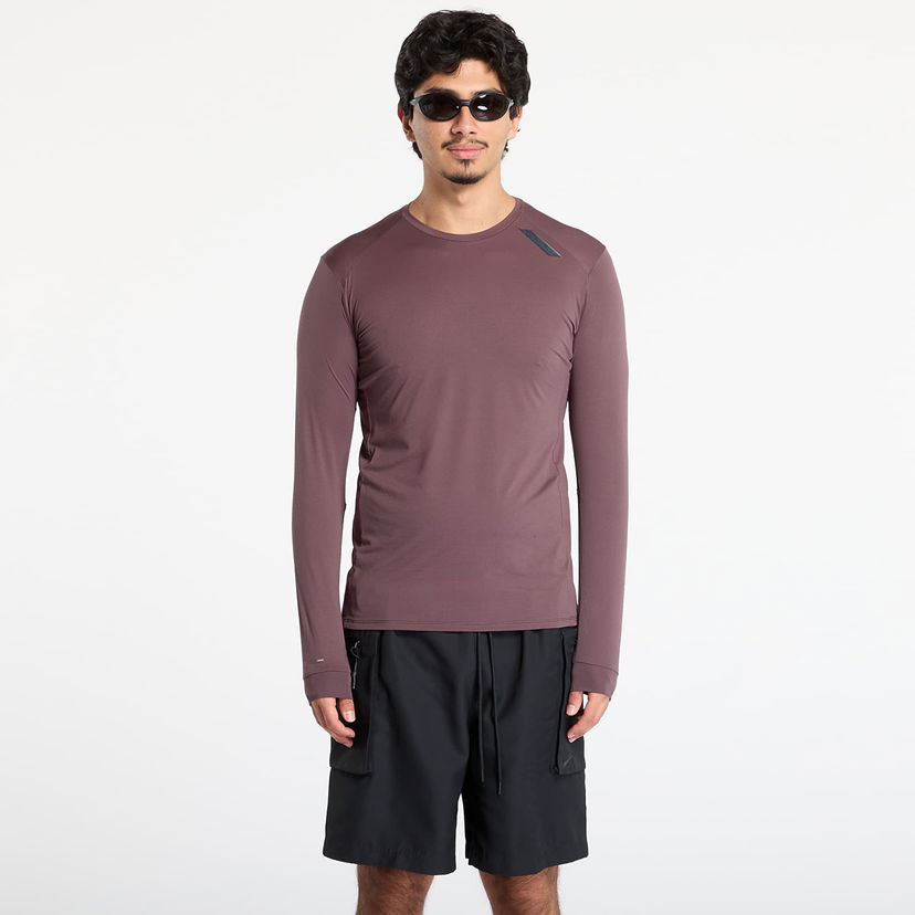 Majica kratkih rukava Soar Running Long Sleeve Tech Top Tamnocrvena | AW25-SLS4M-DKGRE