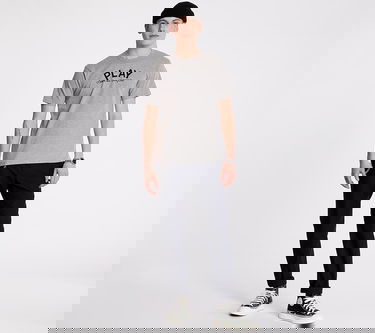 Majica kratkih rukava Comme des Garçons PLAY Tee Siva | AZT072 grey, 3