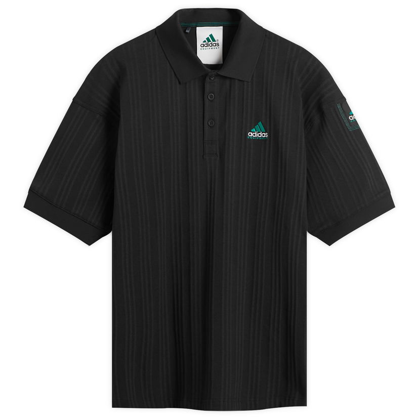 Polo majica adidas Originals Golf EQT Polo Crna | JW9874