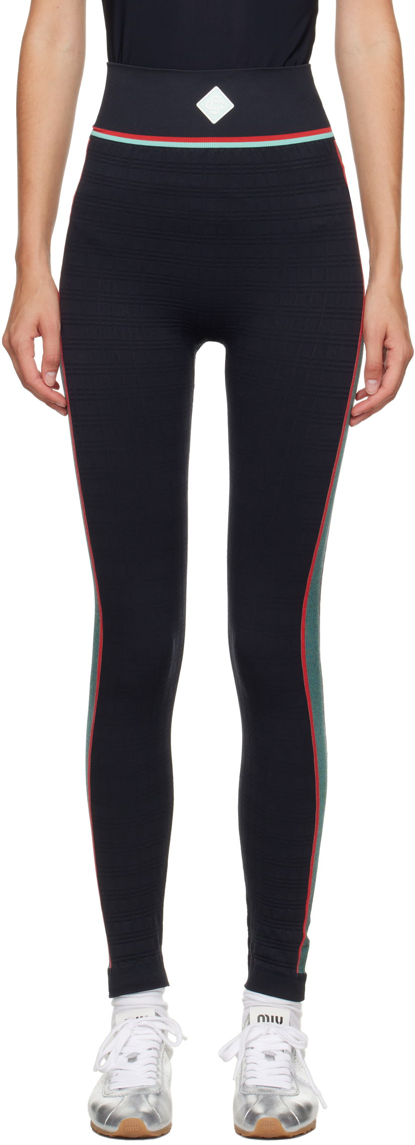 Tajice Casablanca Casablanca Seamless Sport Leggings Višebojno | WPF25-ACT-030-01