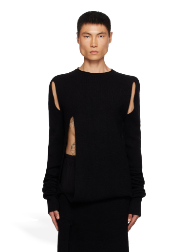 Džemper Rick Owens Banana Sweater Crna | RR02C7688 CHWSR