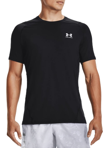 Majica kratkih rukava Under Armour T-shirt HeatGear Crna | 1361683-001