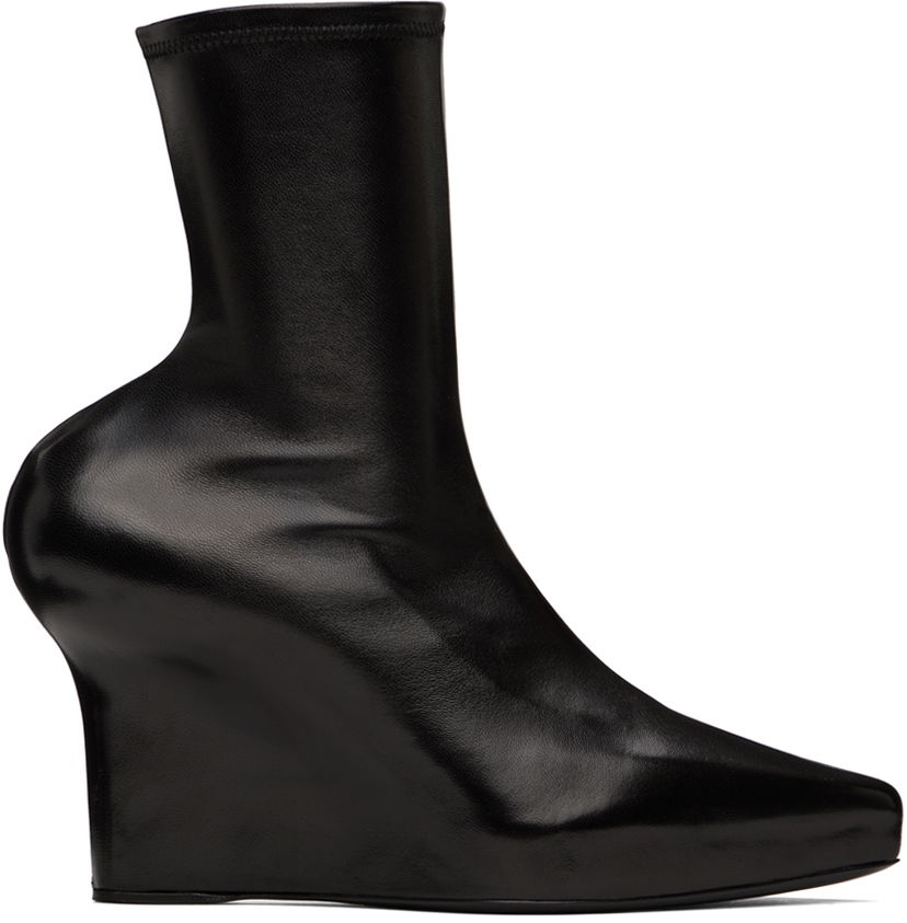 Tenisice i cipele Givenchy Givenchy Wedge Ankle Boots Crna | BE603YE1J5001