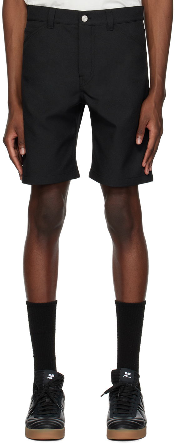 Kratke hlače Courrèges Hammer Shorts Crna | 123CSH013PL0056