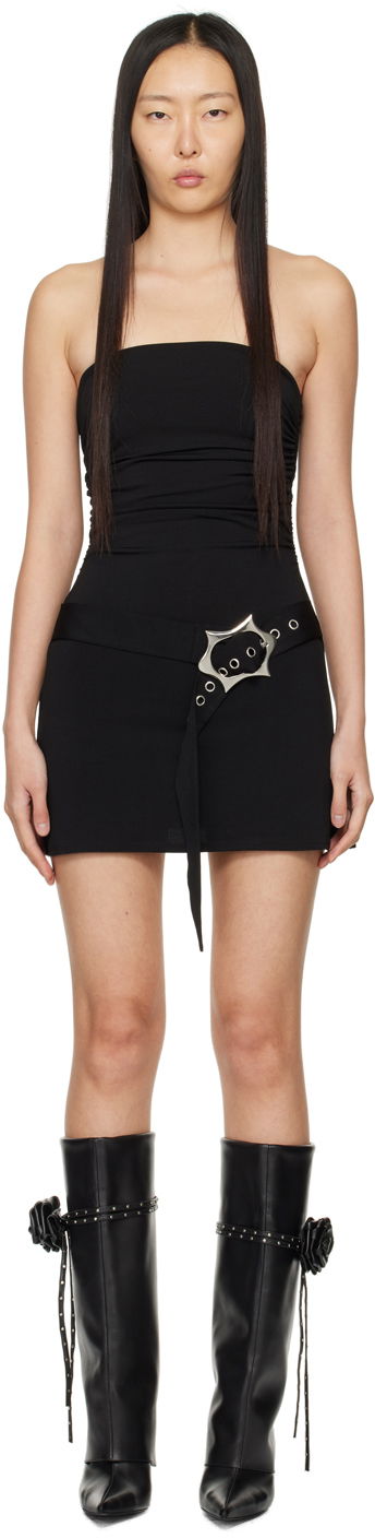 Haljina Miaou Miaou Alisha Mini Dress Crna | 5046VISBLK, 0