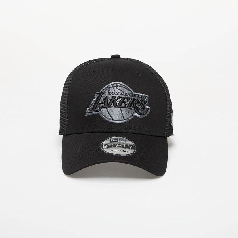 Kapa New Era Los Angeles Lakers NBA 9FORTY Trucker Adjustable Cap Crna | 60667432
