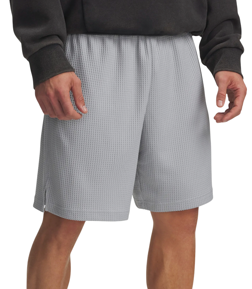 Kratke hlače Under Armour Rival Waffle Short Siva | 1383107-011, 0