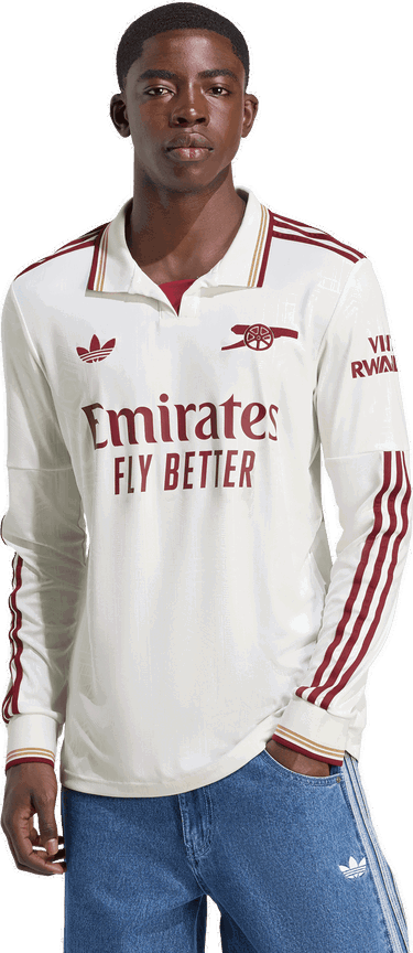 Dres adidas Originals adidas Originals FC Arsenal London Long Sleeve 3rd Jersey Bijela | ji9524, 4