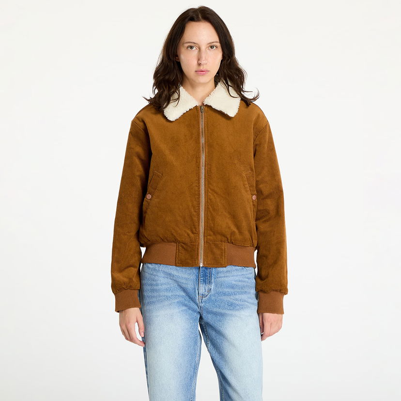 Jakna Wrangler Aviator Jacket Monks Robe Smeđa | 112356507