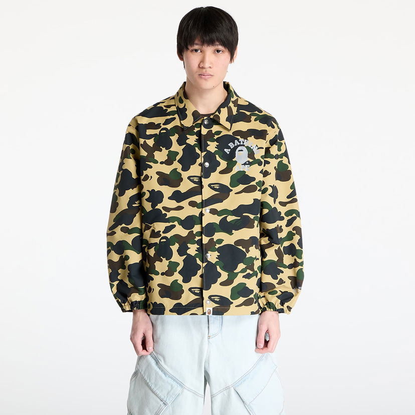 Vjetrovka BAPE A BATHING APE Gore-Tex Wind Stopper 1St Camo Relaxed Coach Jacket Žuta | 001LJK701005M YEL