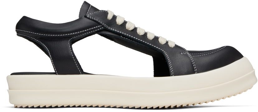 Odjeća Rick Owens Rick Owens Hollywood Hollowed Vintage Sneaks Crna | RU01E5888 LCO