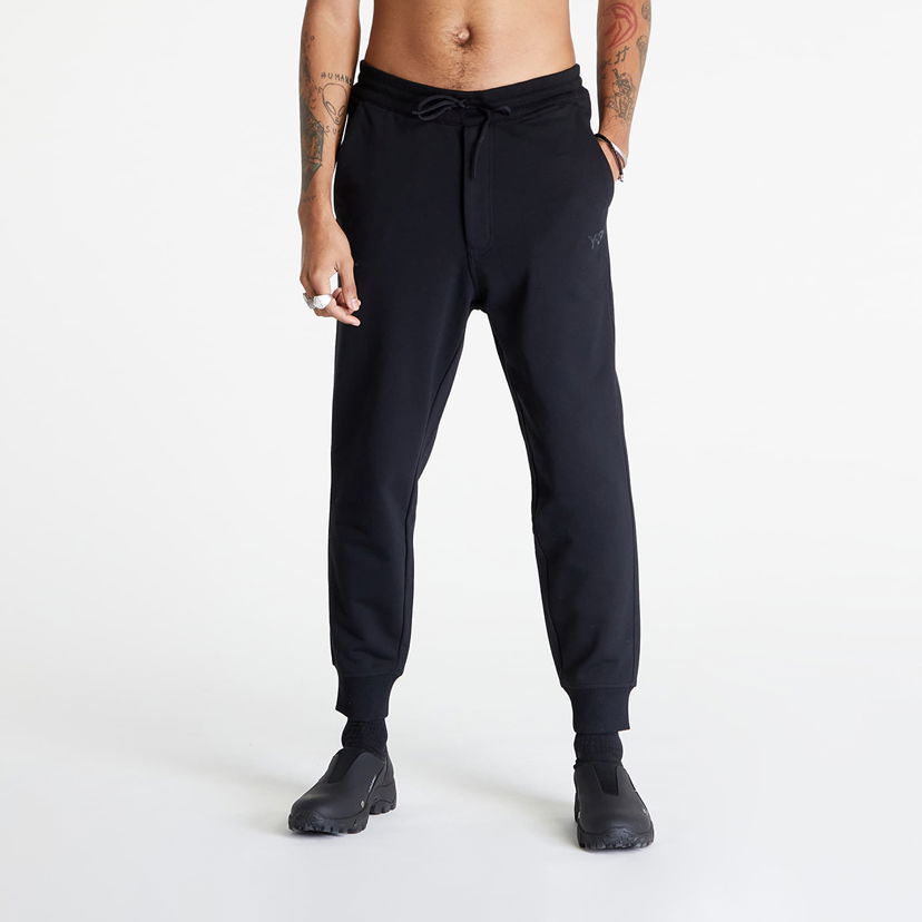 Trenirka Y-3 French Terry Cuffed Joggers Pants Black Crna | IV5570