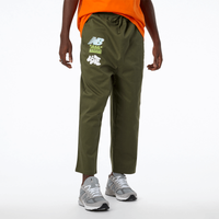 Hlače New Balance Salehe Bembury Woven Pant Zelena | MP11563OLG