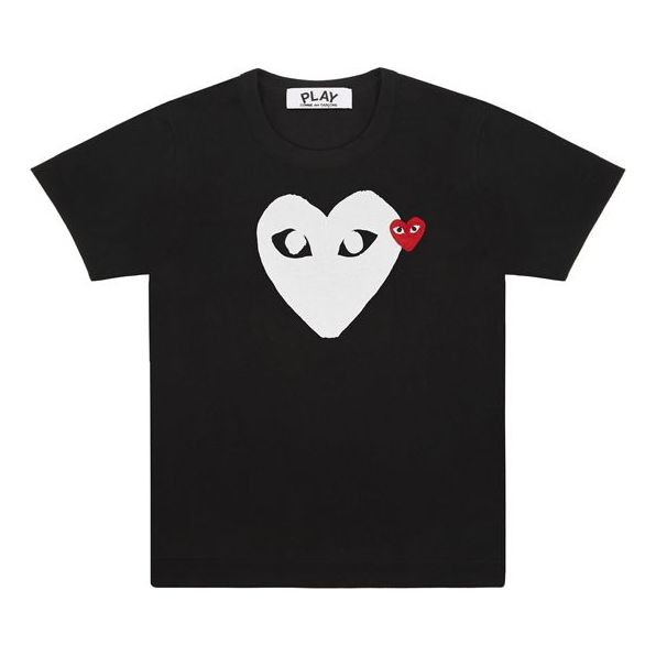 Majica kratkih rukava Comme des Garçons Emblem Heart T-Shirt Crna | AZ-T115-051-1