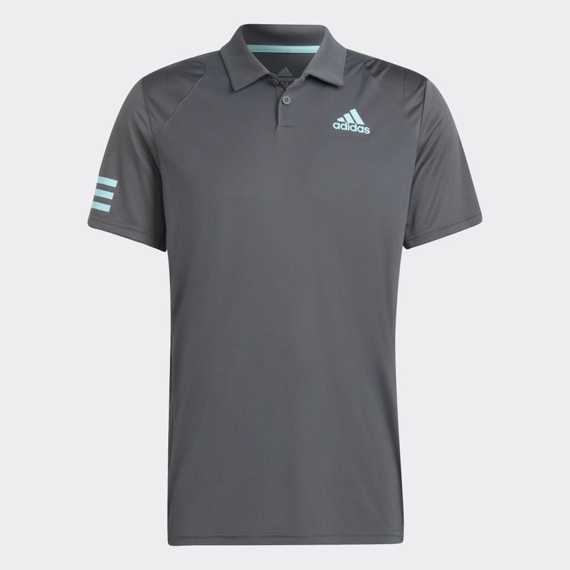 Polo majica adidas Performance Club 3-Stripes Tennis Polo Shirt Siva | HB8028